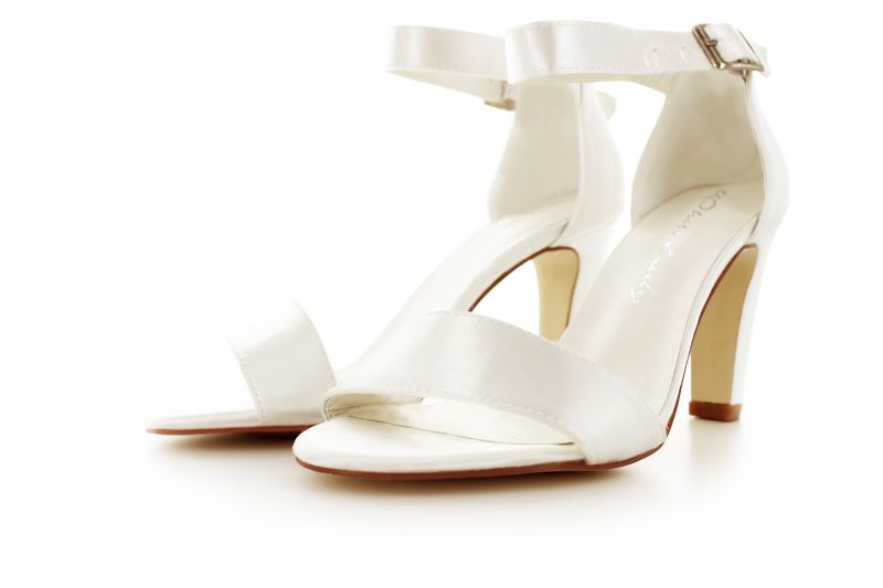 Braut Sandalette Nala ivory Satin