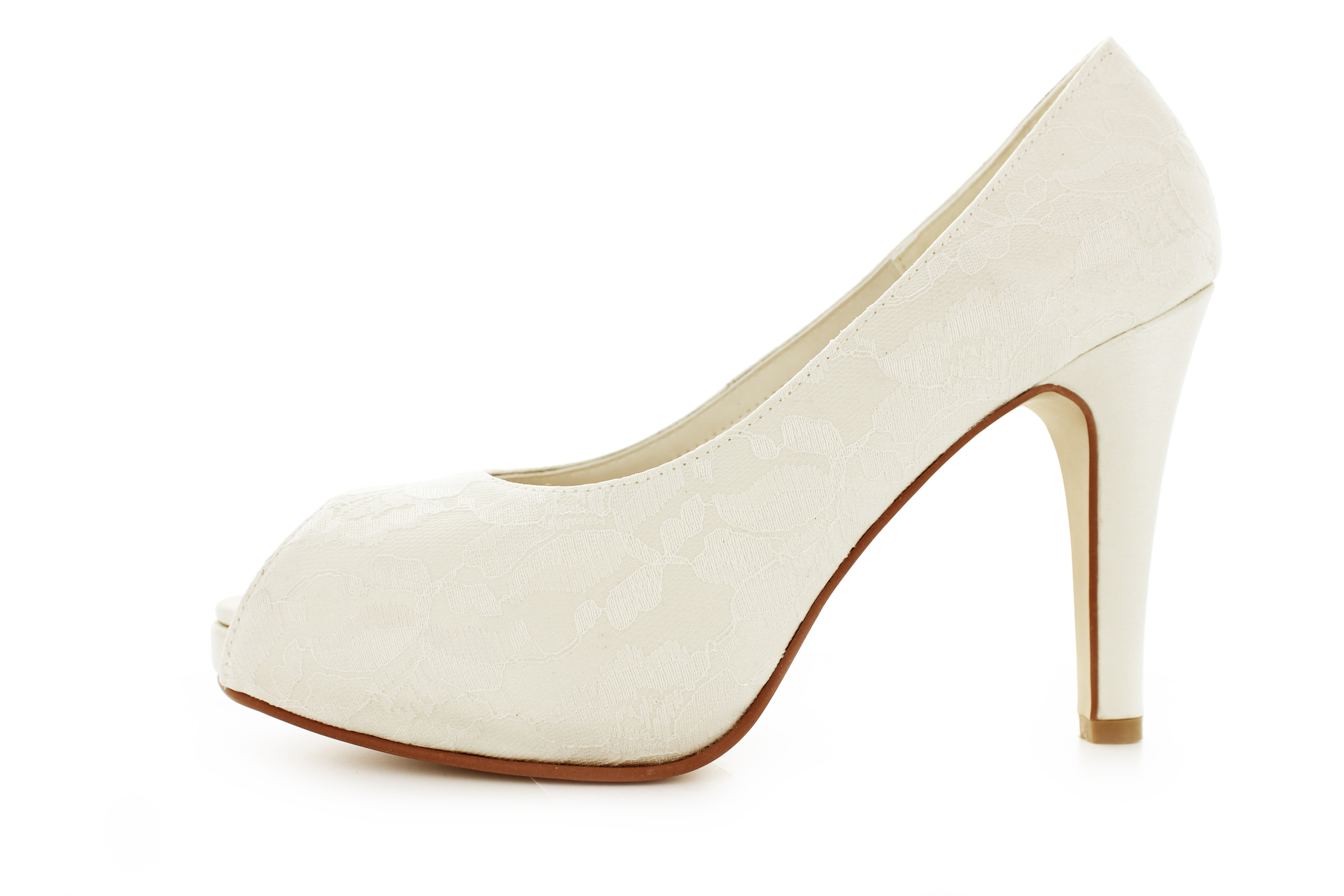 Brautschuhe Silvana ivory-cream Spitze