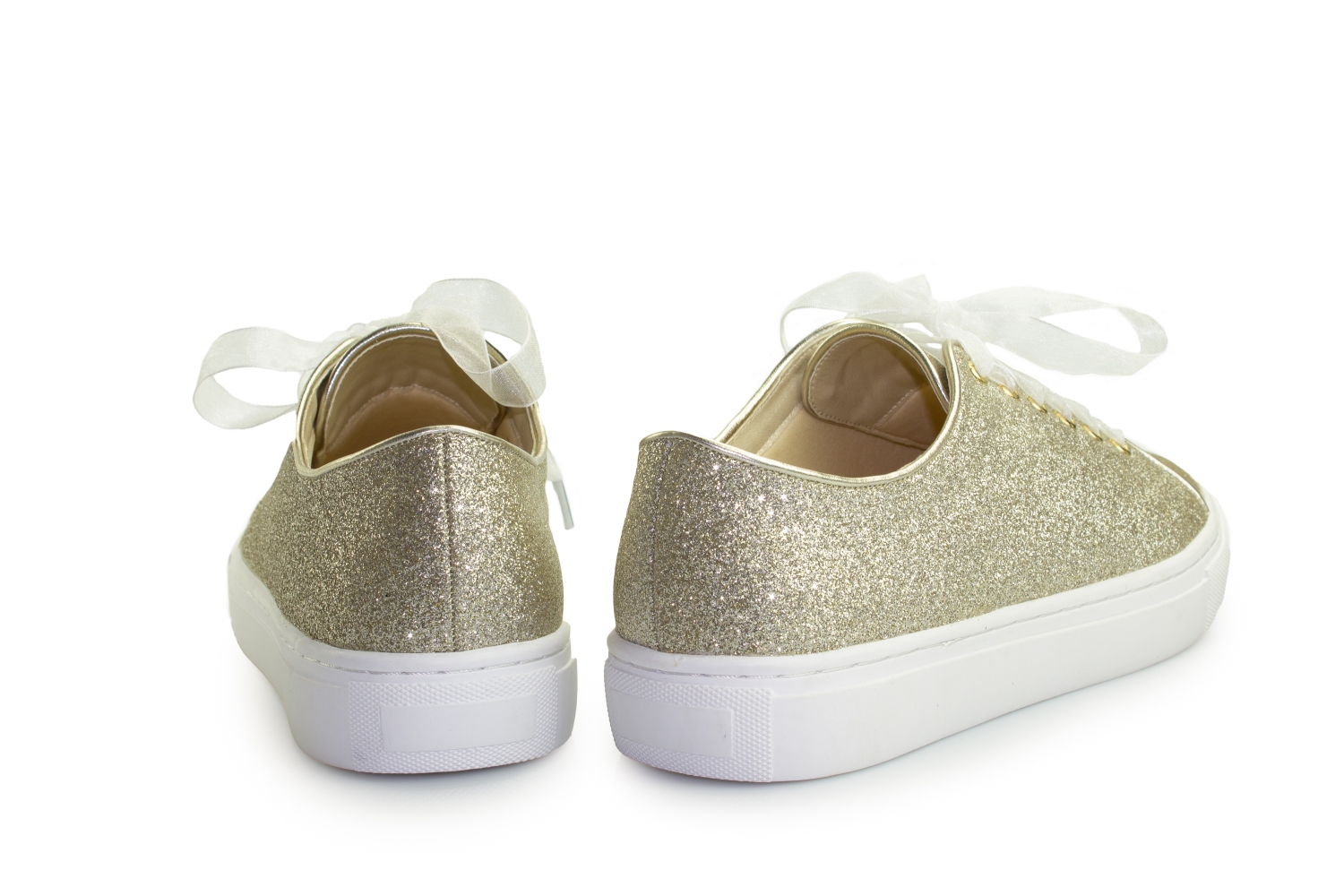 Brautsneaker Sneaky champagner-glitter