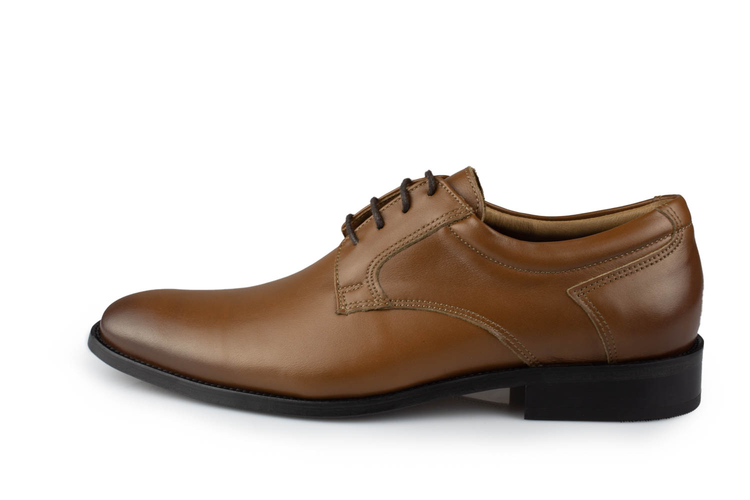 Derby Herrenschuhe Lucien-LS cognac