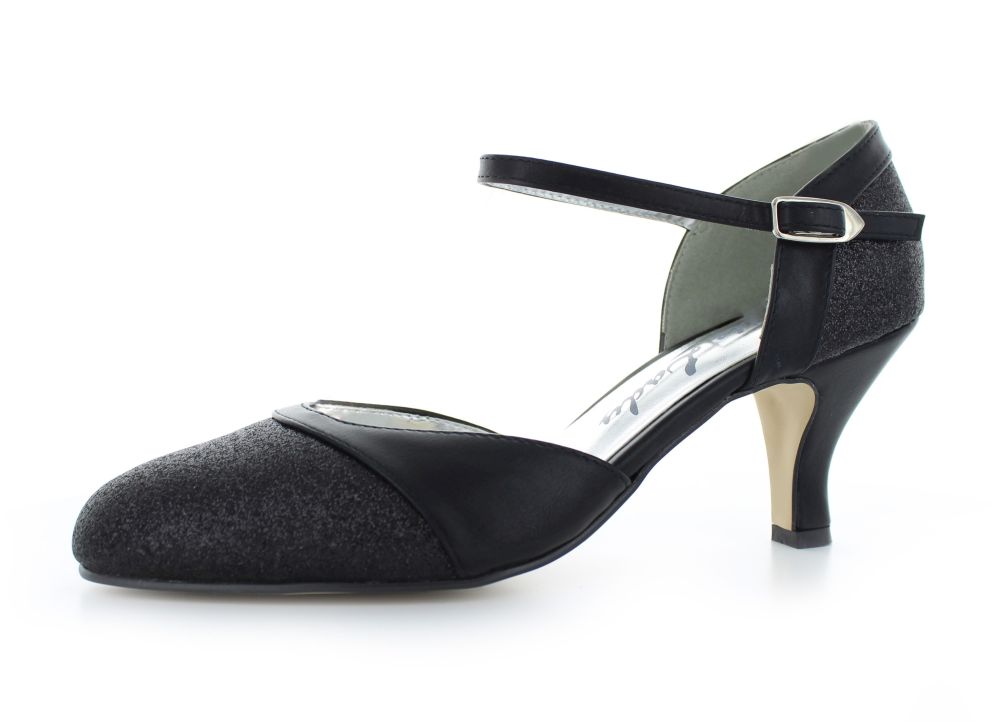 701schwarz-a Riemchen Pumps Helena schwarz