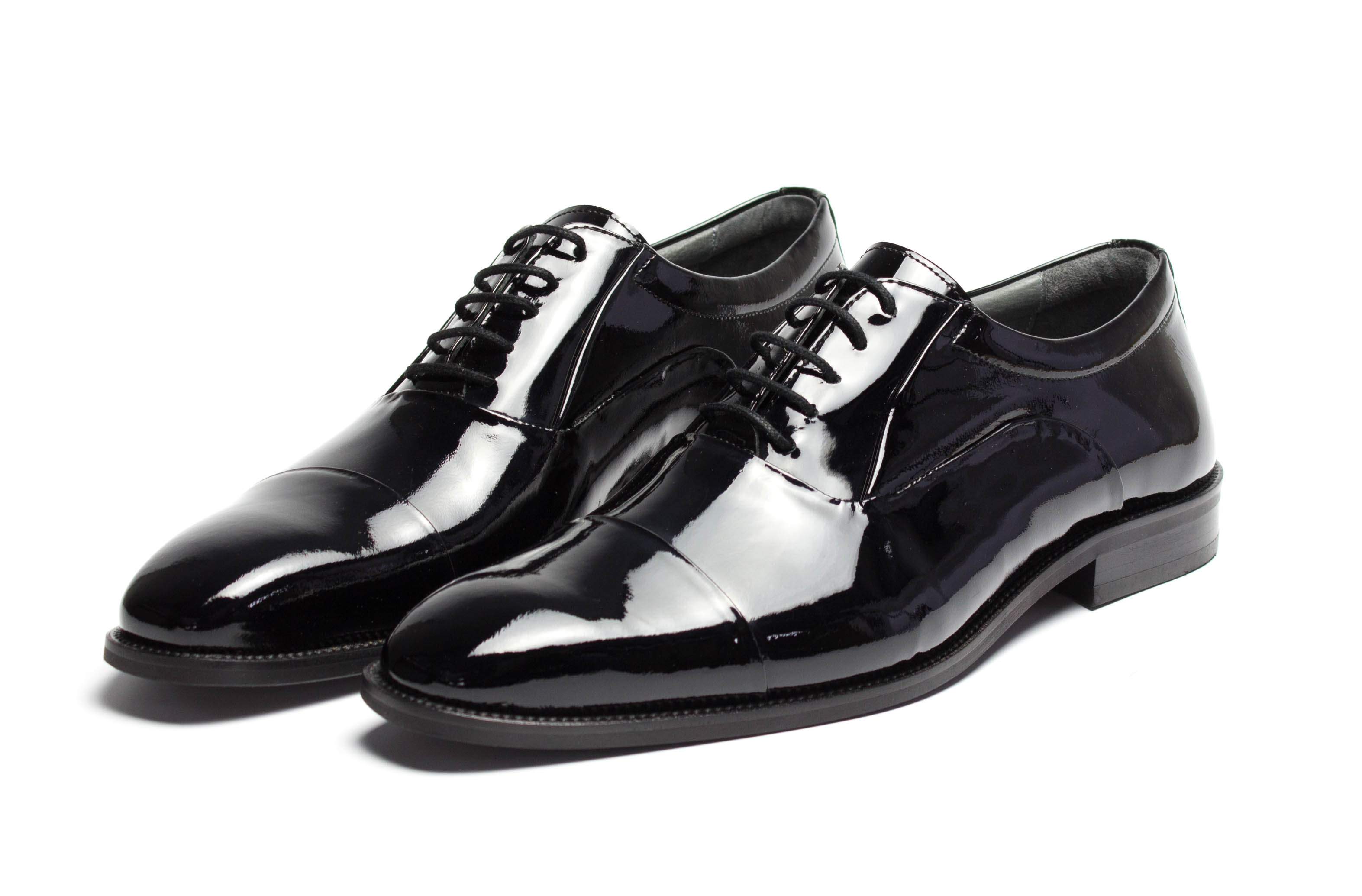 Oxford Herrenschuhe Darcy schwarz Lack