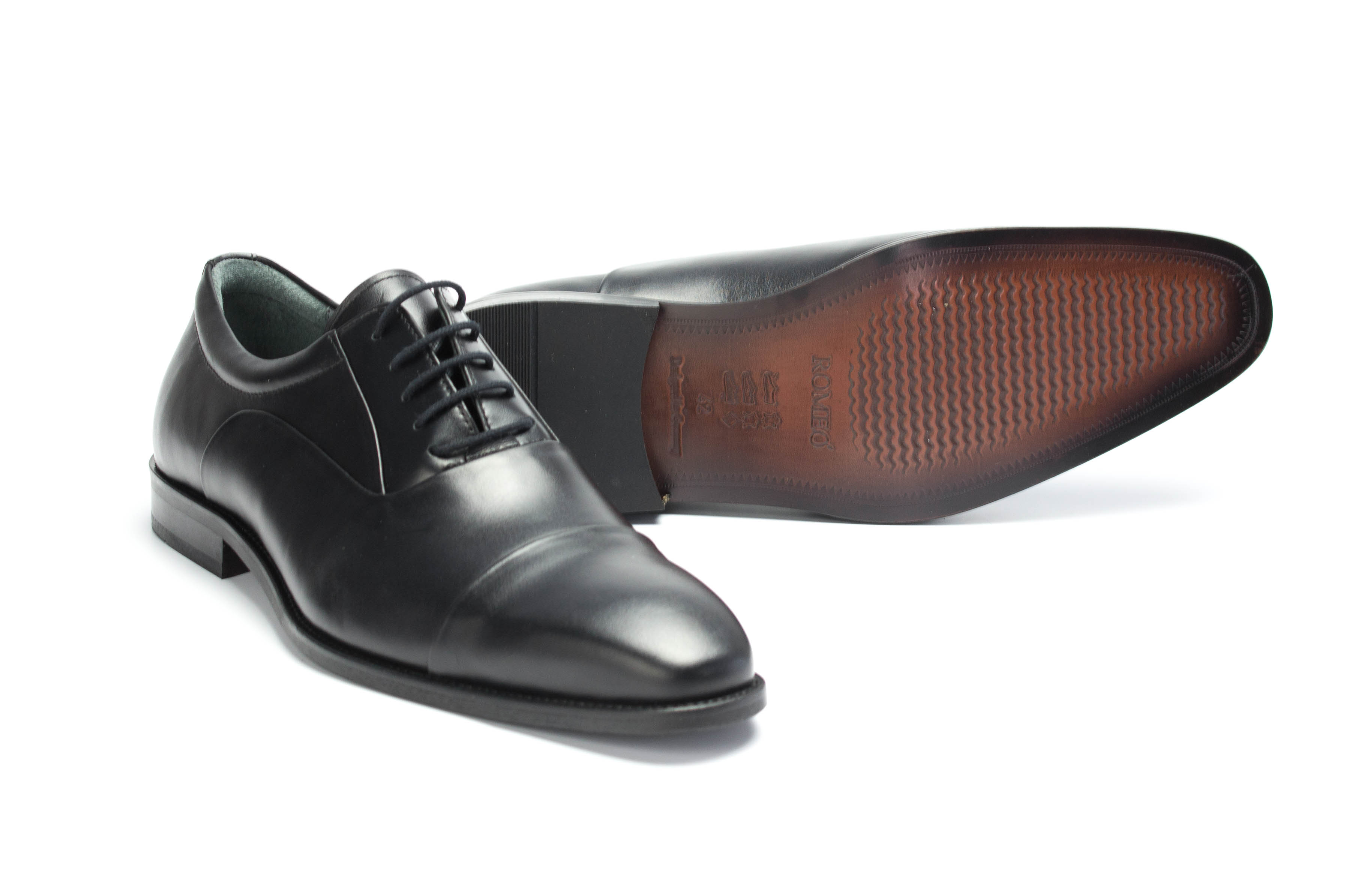 Oxford Herrenschuhe Darcy schwarz Thunitsohle