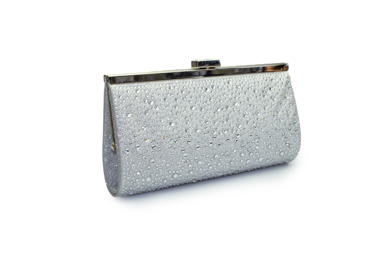 Clutch Valentina silber-zirkonia