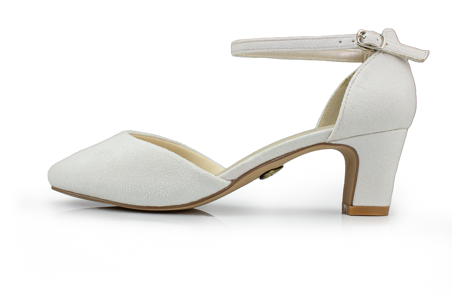 White Lady Brautschuhe Athena creme Mikrofaser