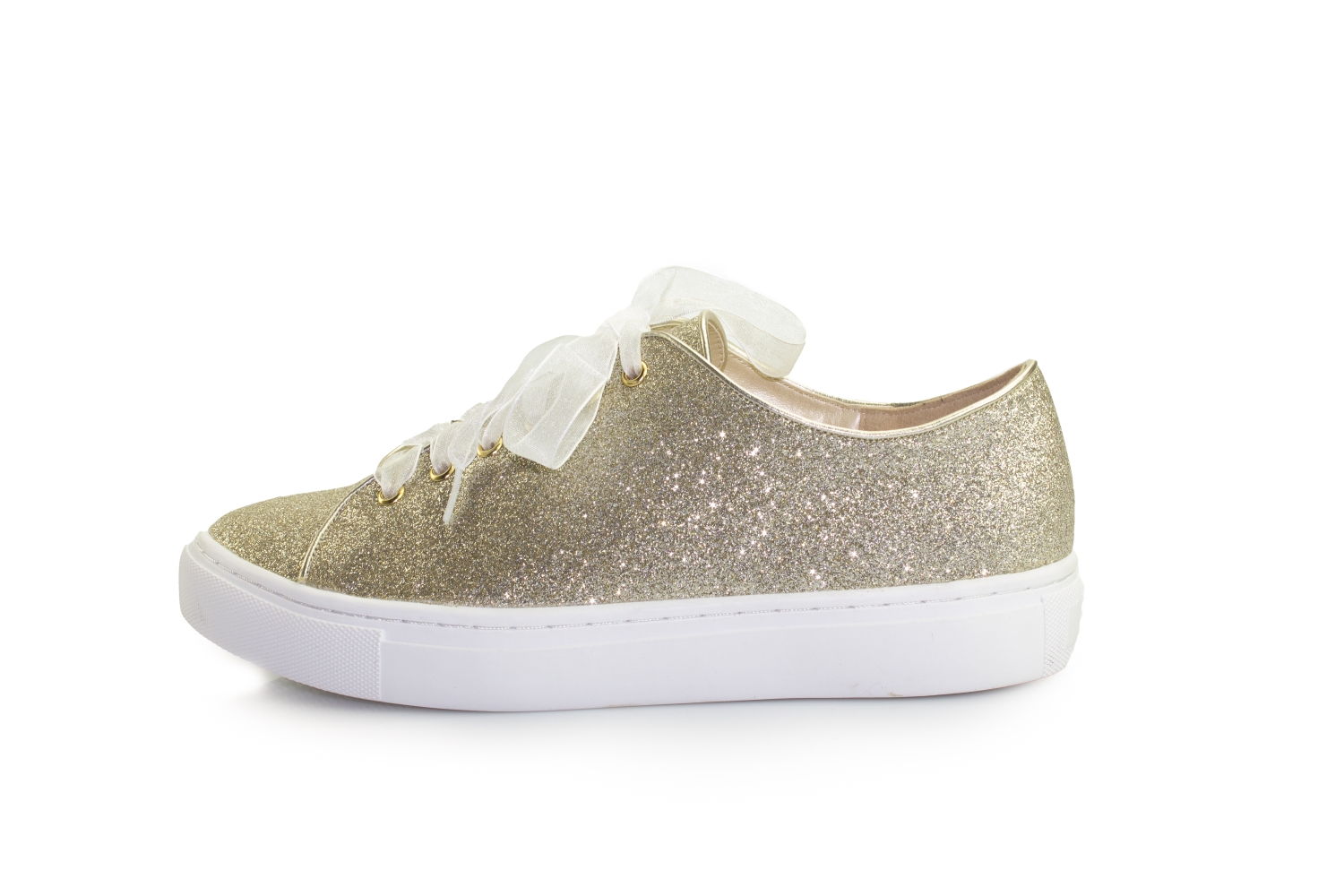 Brautsneaker Sneaky champagner-glitter