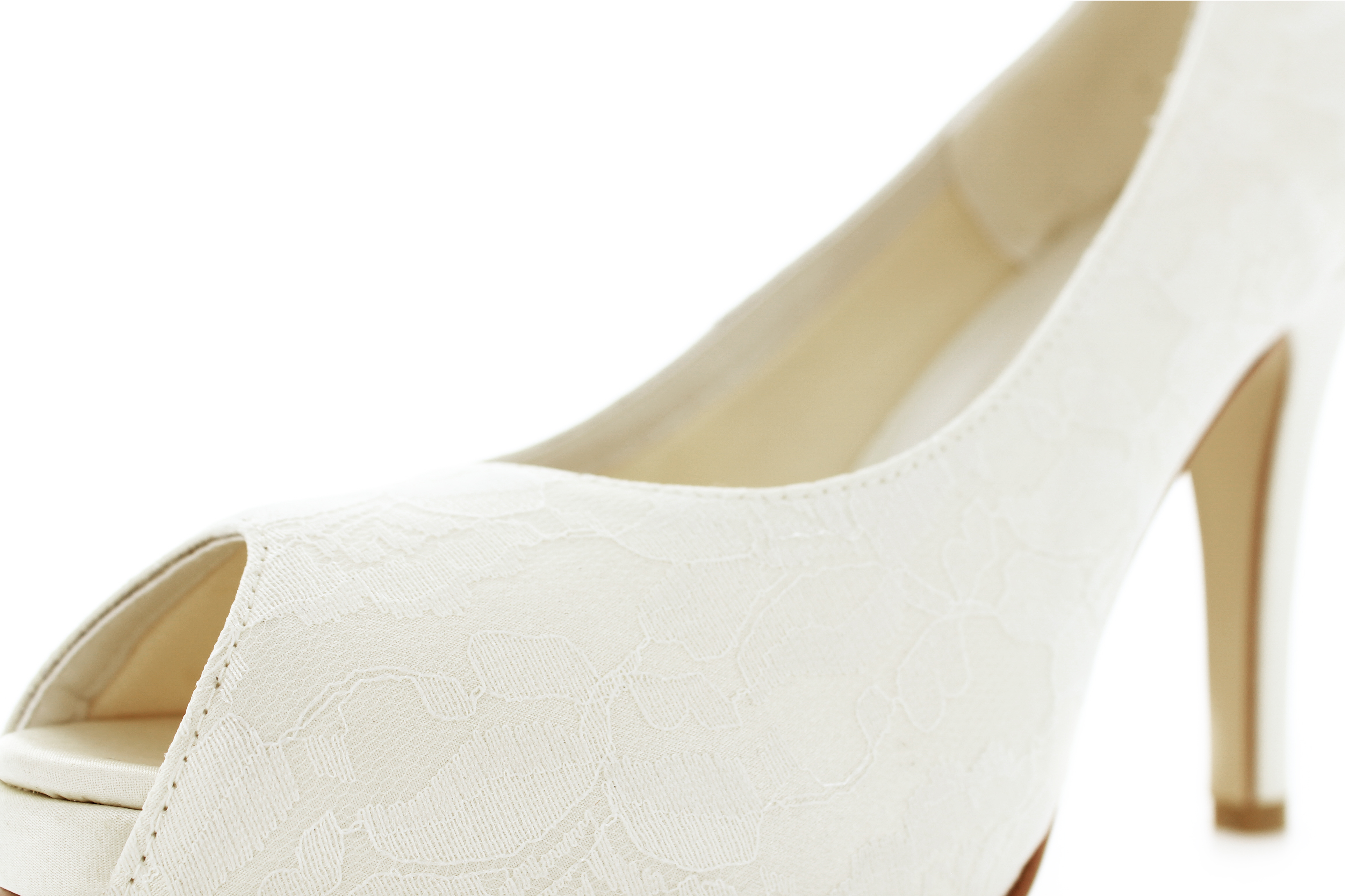 Brautschuhe Silvana ivory-cream Spitze