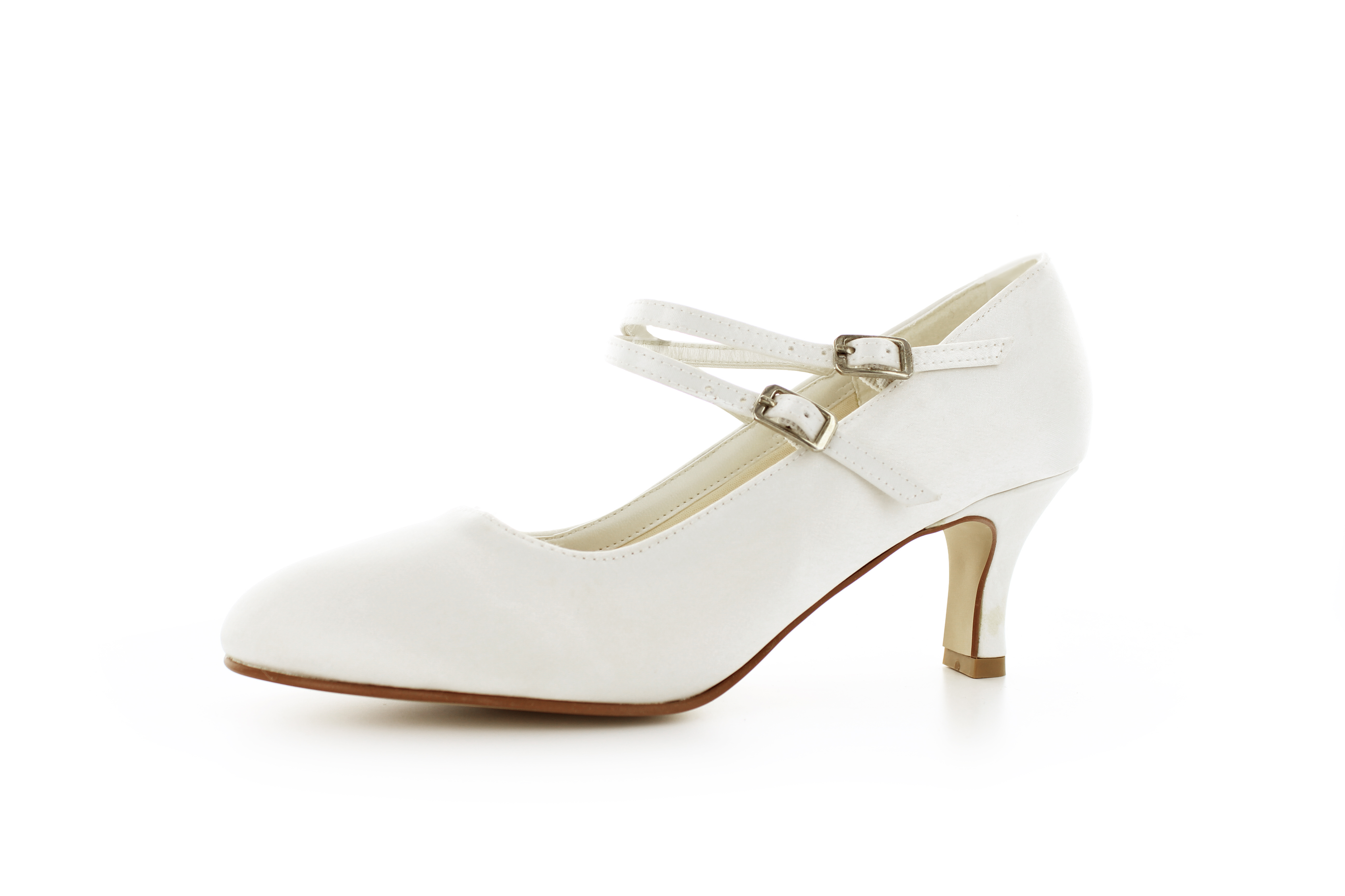 Brautschuhe Valeria elfenbein Satin