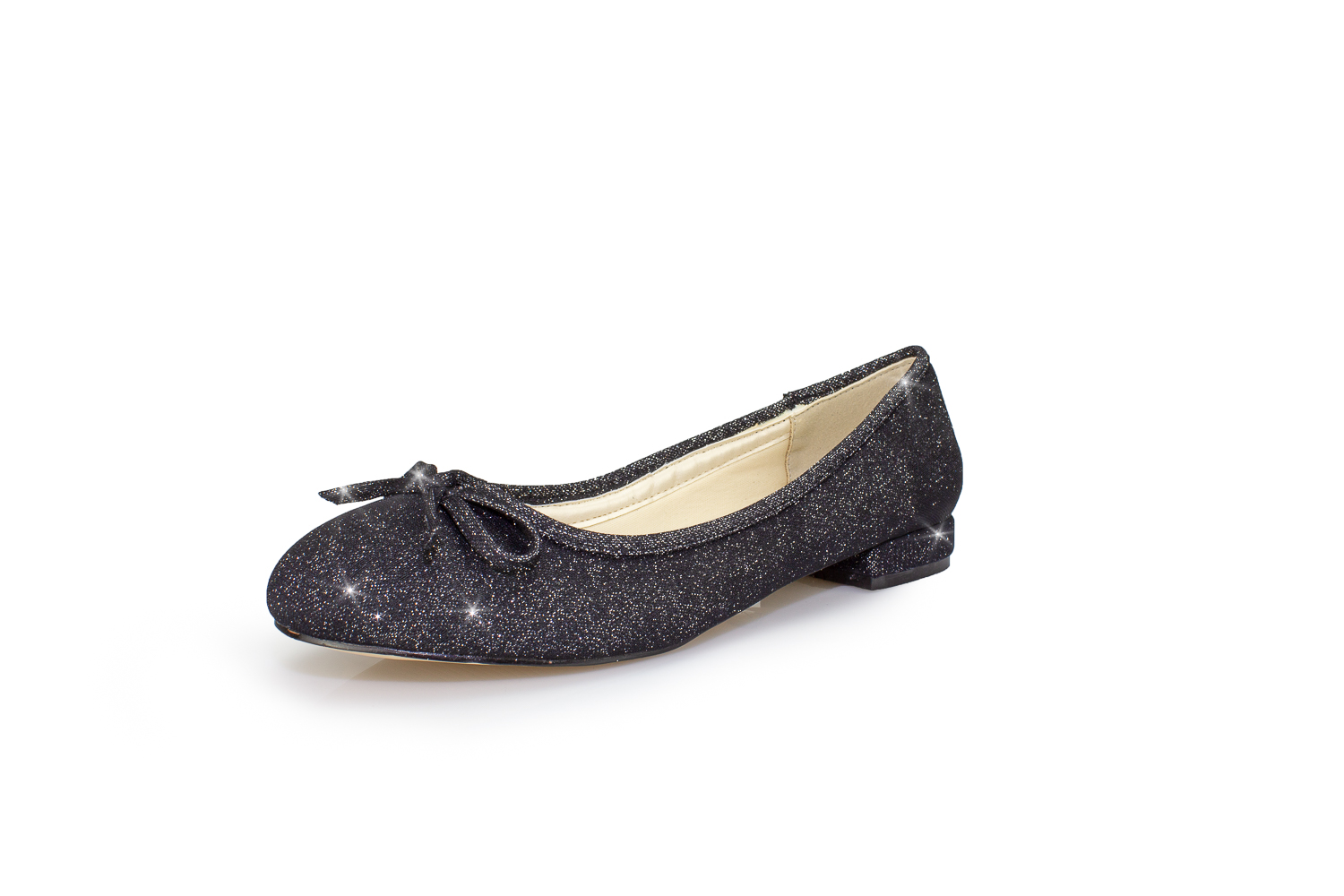 Glitter Ballerina - Antonia magic-black Softglitter