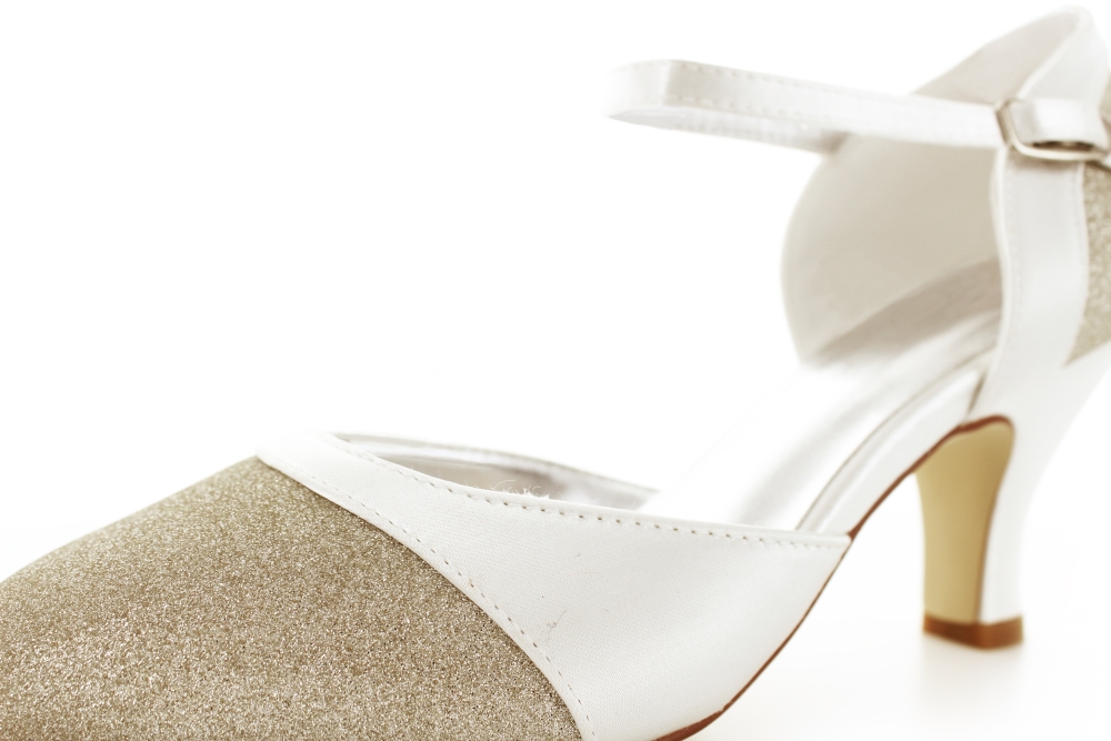 Brautschuhe Helena ivory-champagner