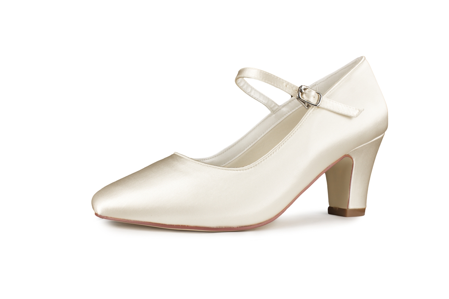 einfäbbare Brautschuhe Samy ivory satin