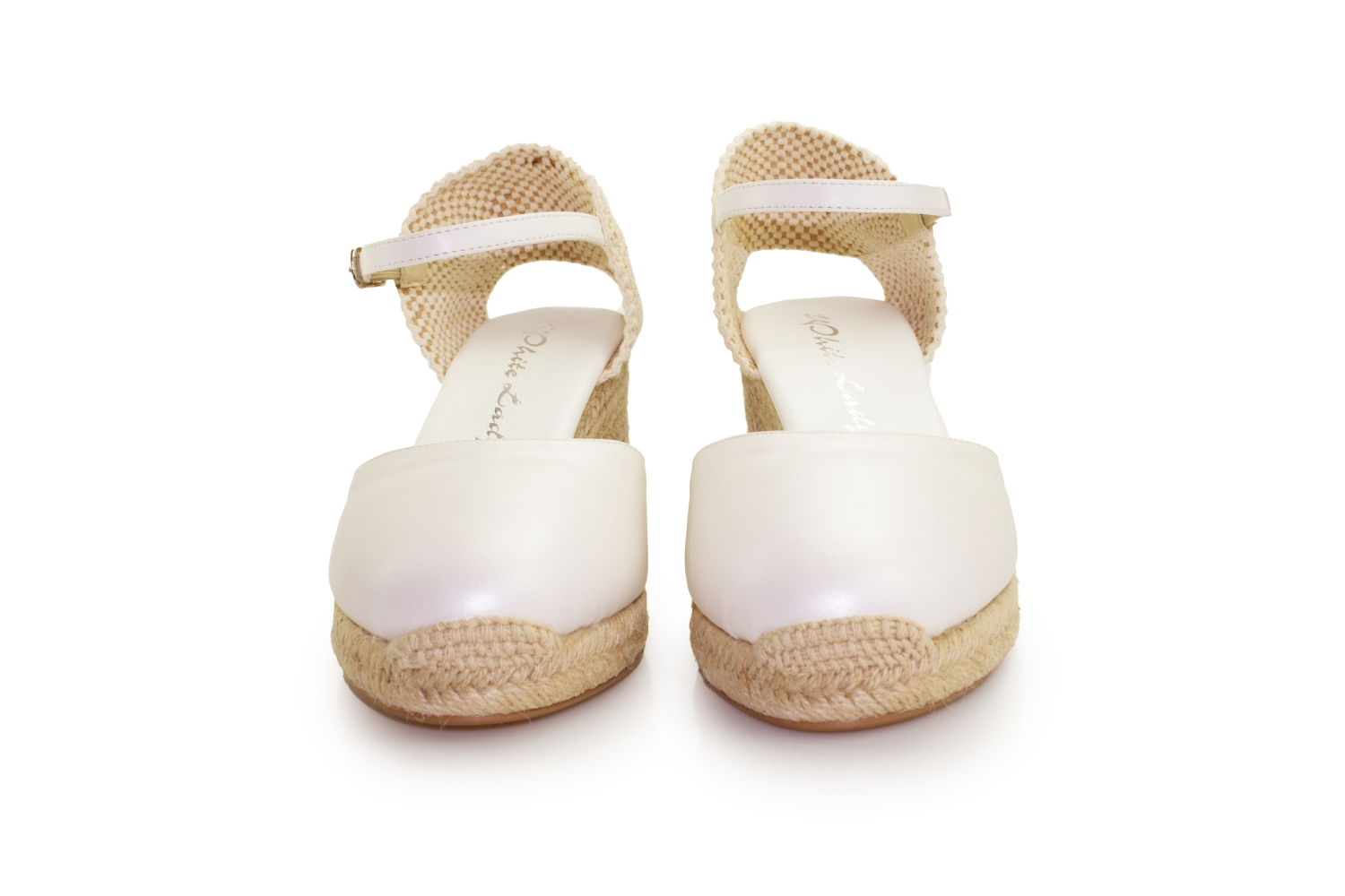 Brautschuhe Espa offwhite Leder