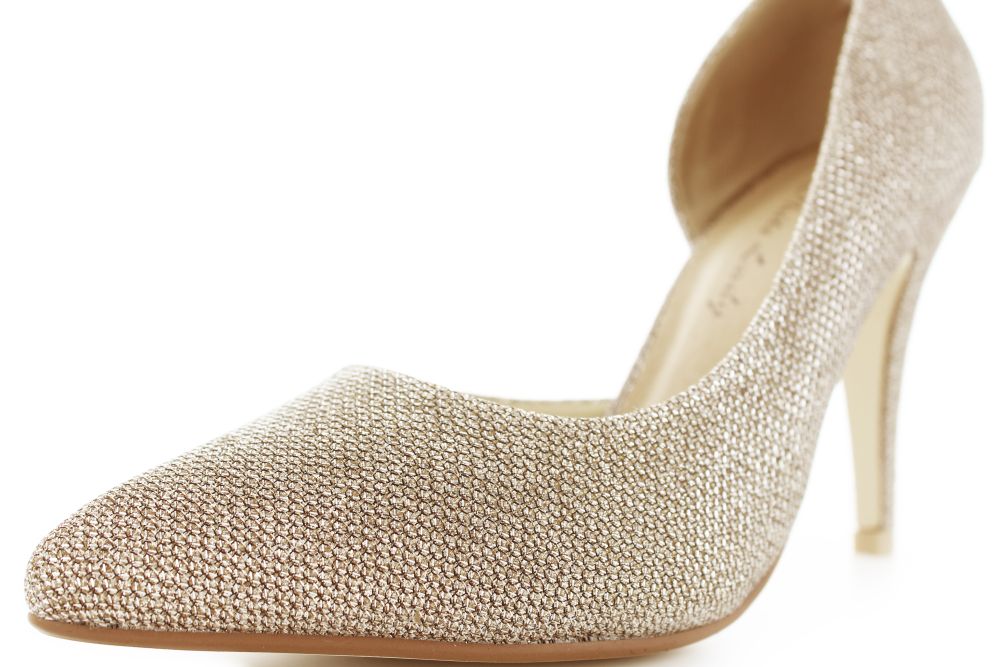 D'orsay Pumps Lucia champagner Glitter