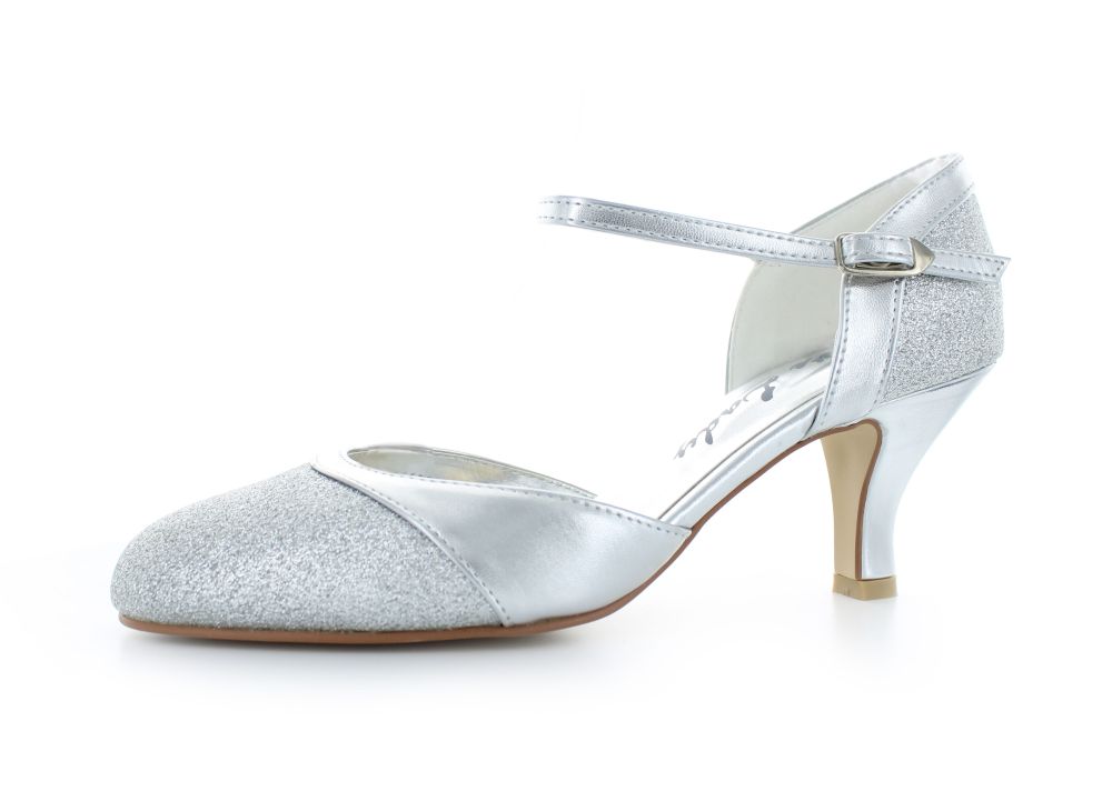 701-silber-a Riemchen Pumps Helena silber