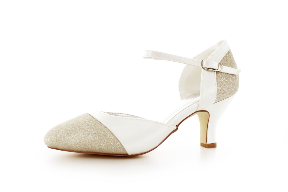 Brautschuhe Helena ivory-champagner