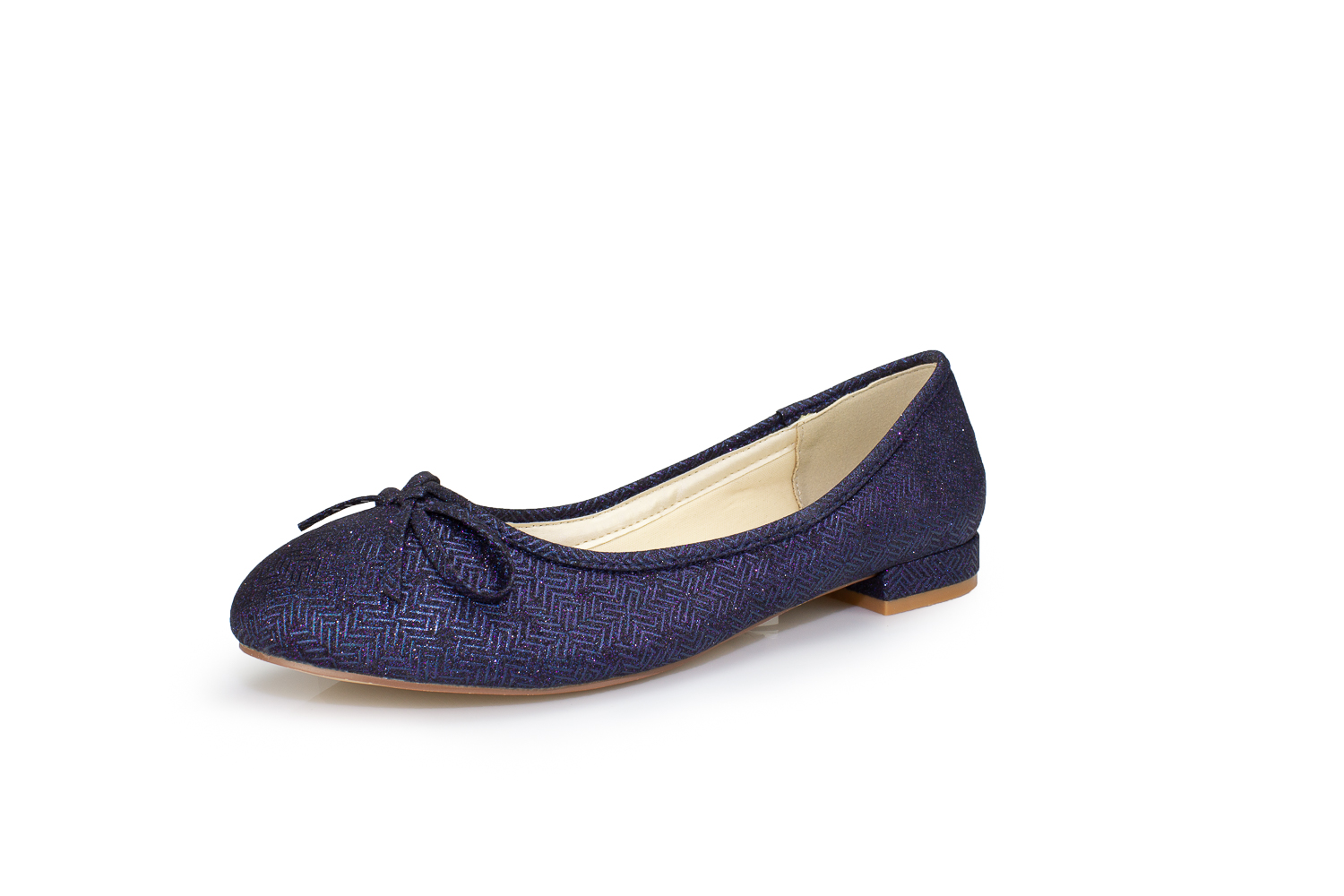 Glitter Ballerina - Antonia navy Softglitter
