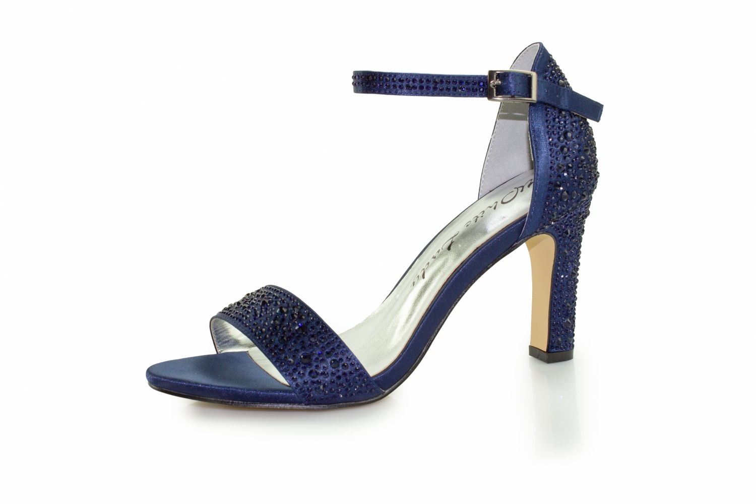 Glitter Sandalette Dali blau-zirkonia