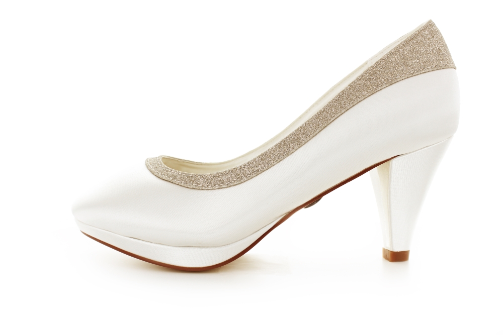 Brautschuhe Salome ivory-champagner 