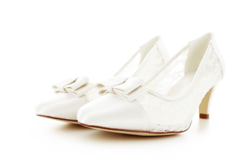 Spitzen Braut Pumps Ariane ivory