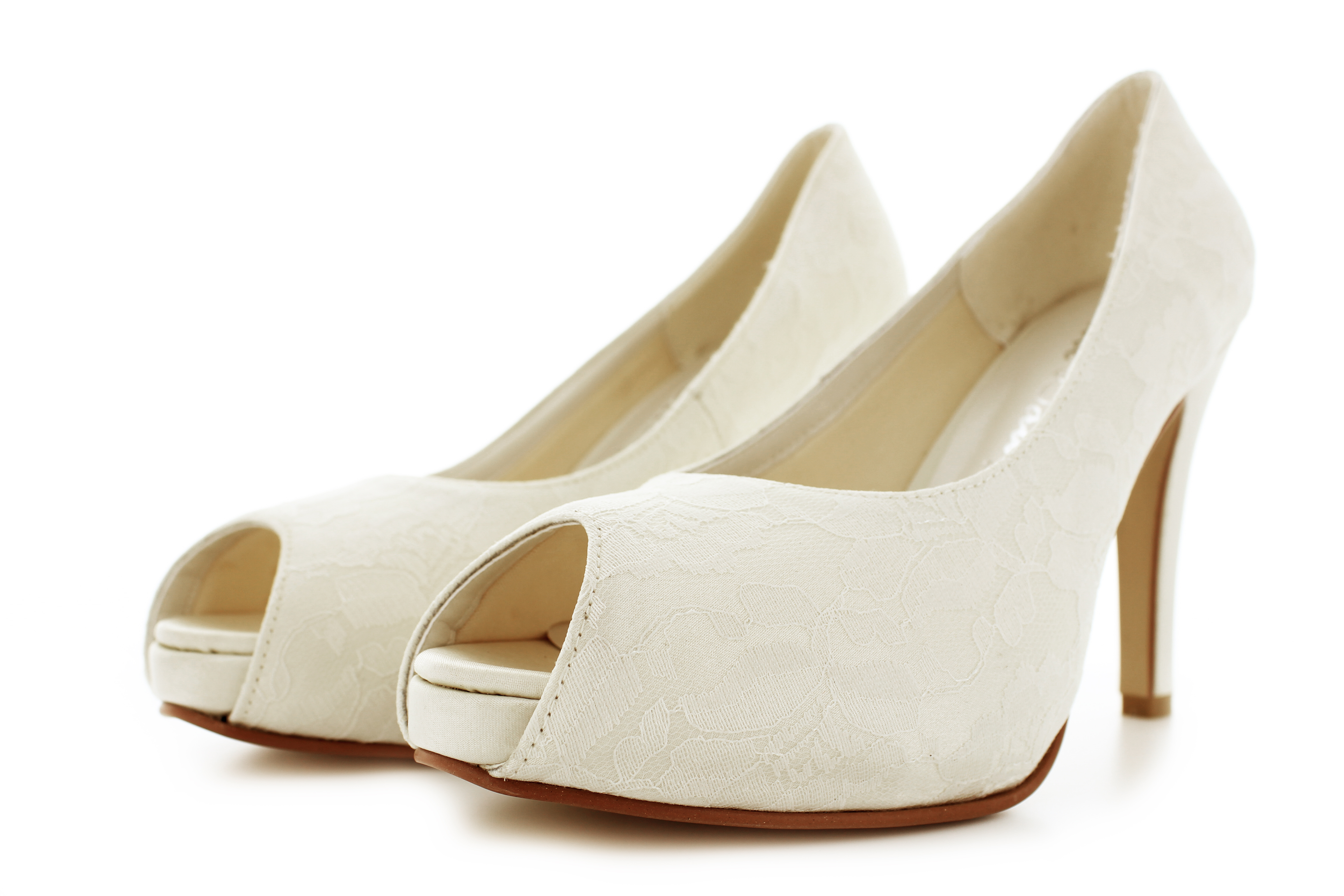 Brautschuhe Silvana ivory-cream Spitze