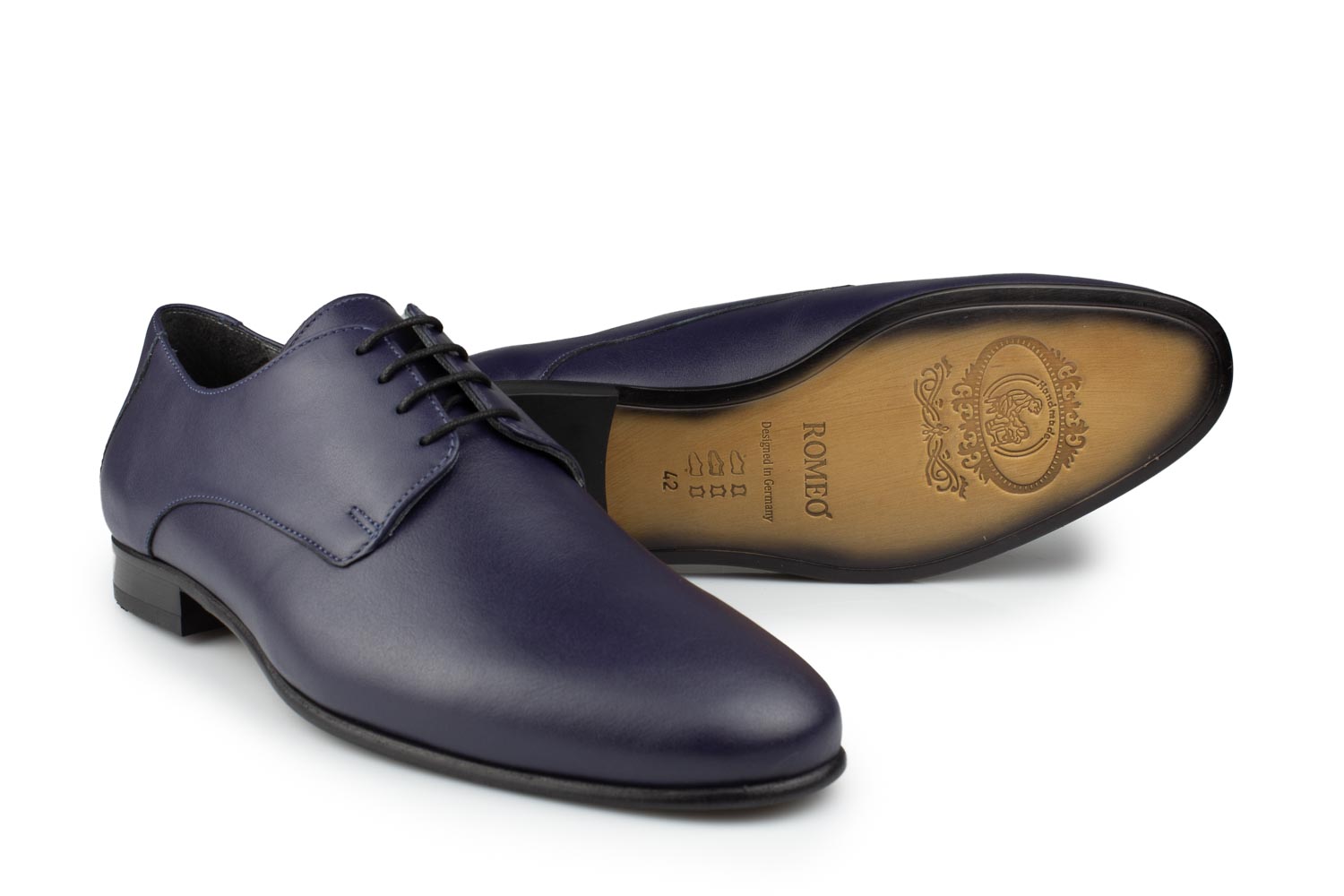 Derby Herrenschuhe Dario ocean