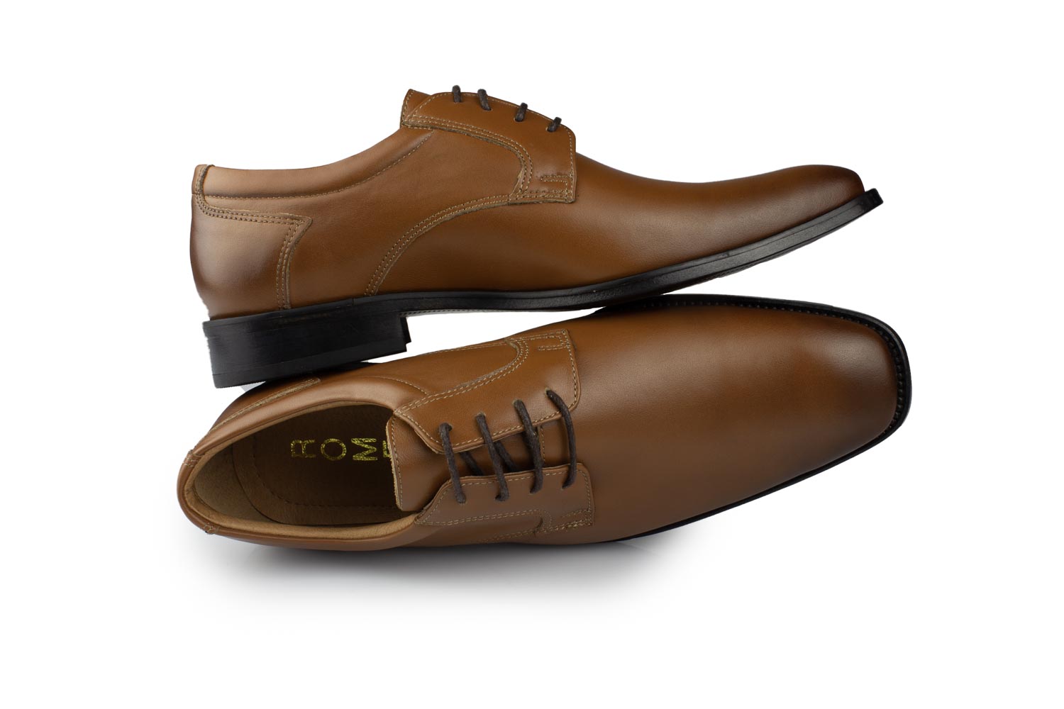 Derby Herrenschuhe Lucien-LS cognac