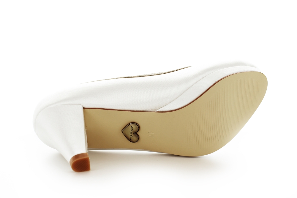 Brautschuhe Salome ivory-champagner 