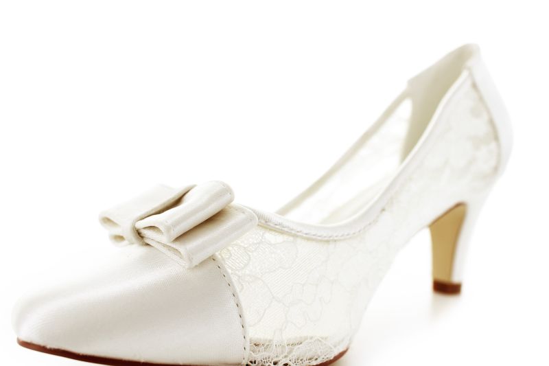 Spitzen Braut Pumps Ariane ivory