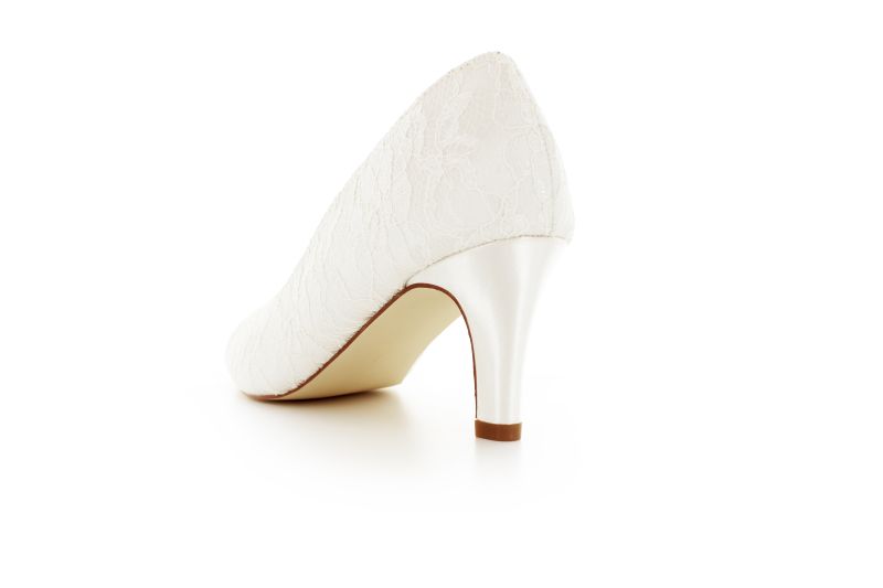 Brautschuhe Clea ivory Spitze