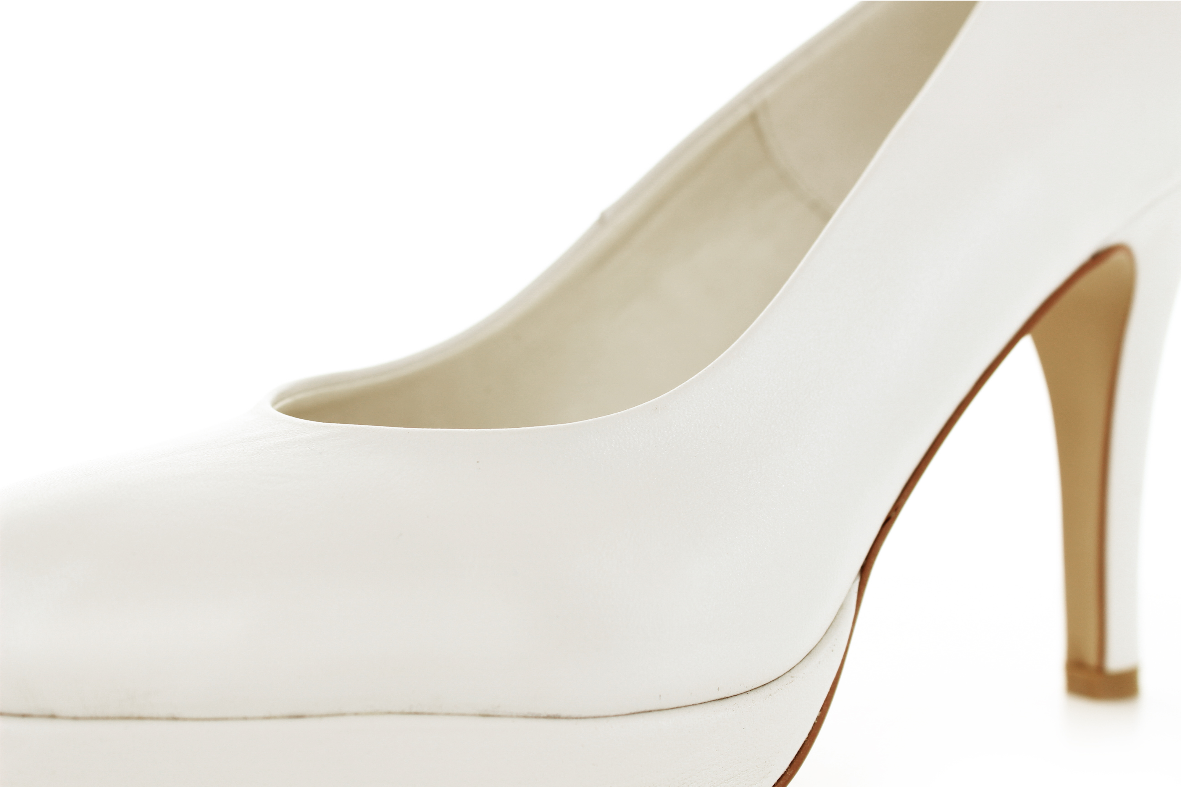 Brautschuhe Aurelia offwhite Leder