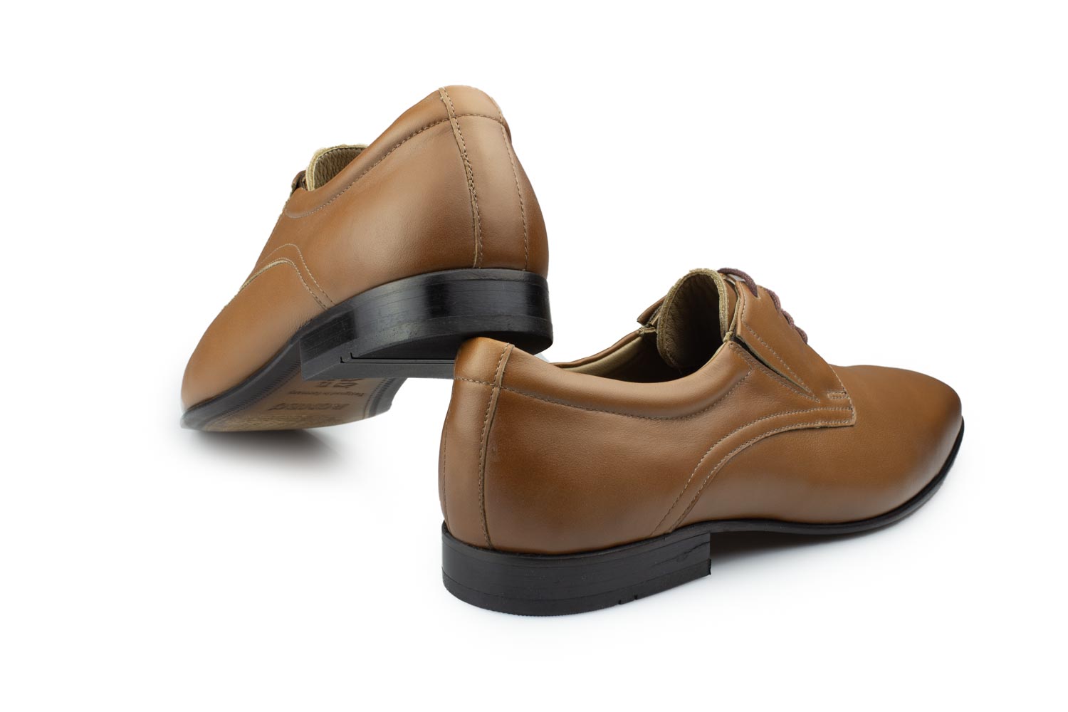 Derbyschuhe Ace-LS cognac Nappaleder