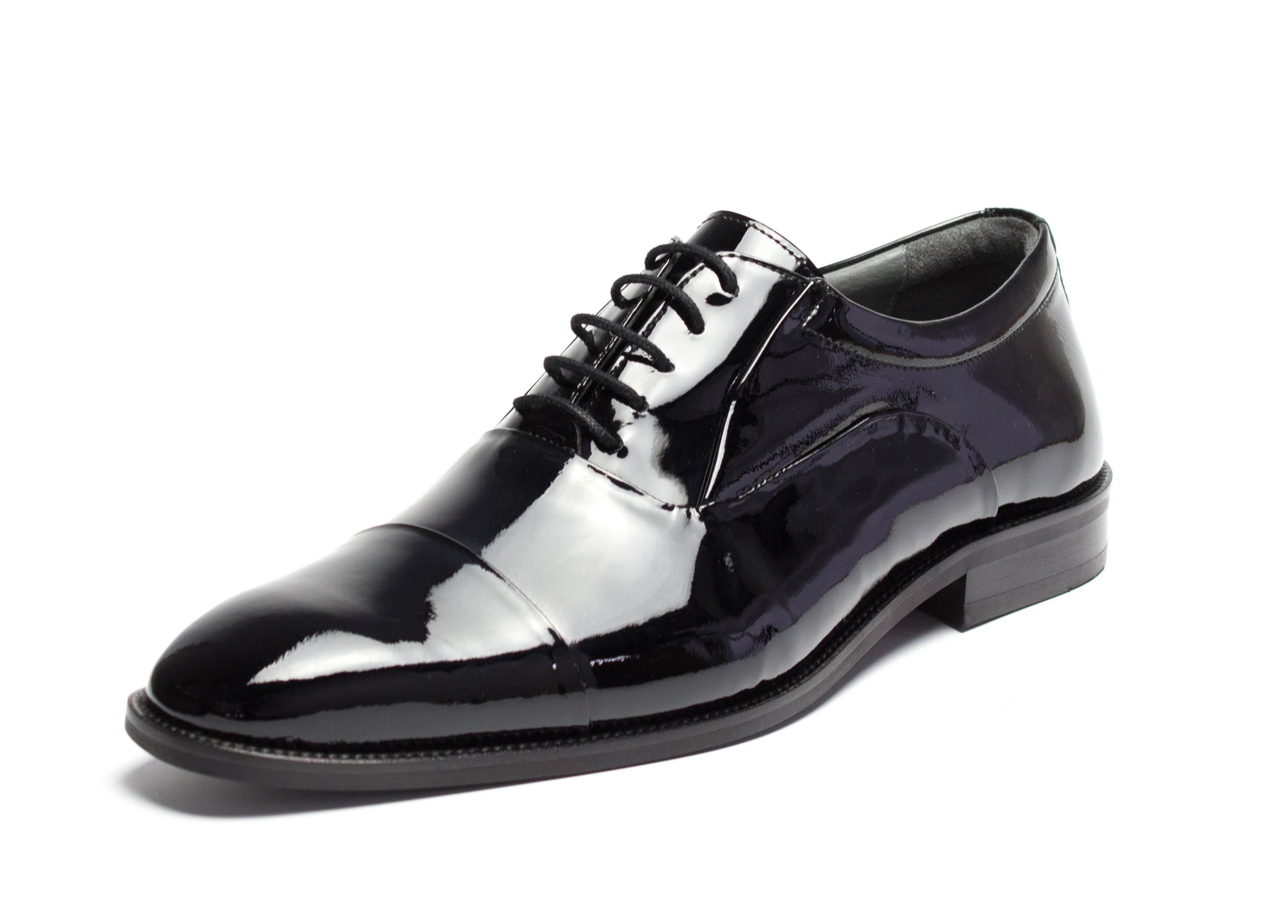 Oxford Herrenschuhe Darcy schwarz Lack