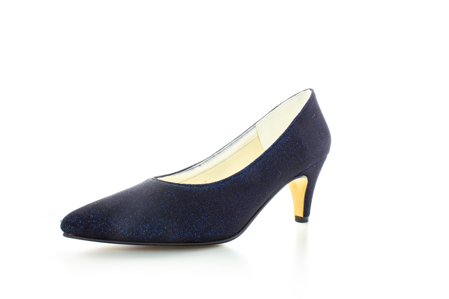 Glitter Pumps Carla magic-blue