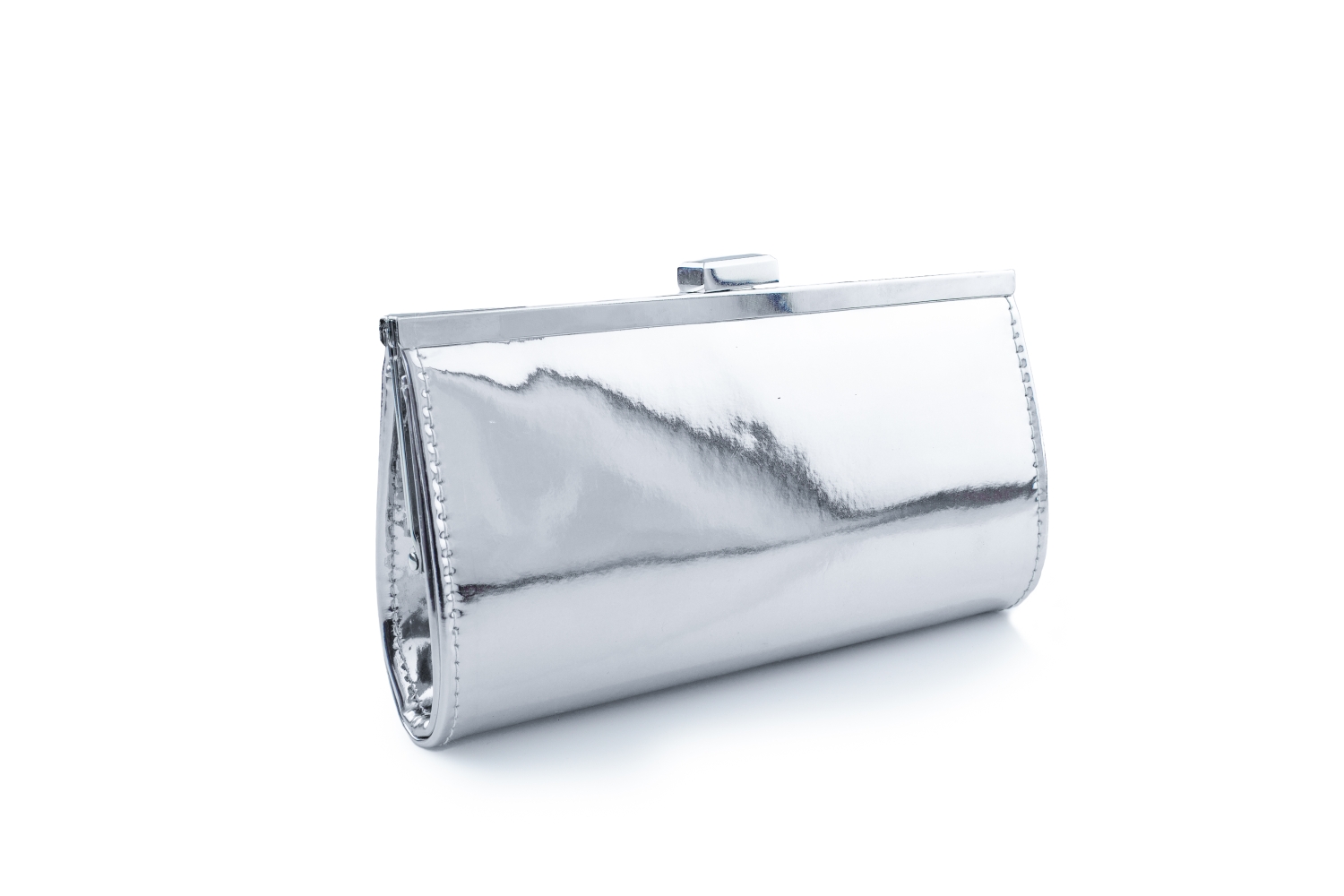 Clutch Valentina silber Spiegel