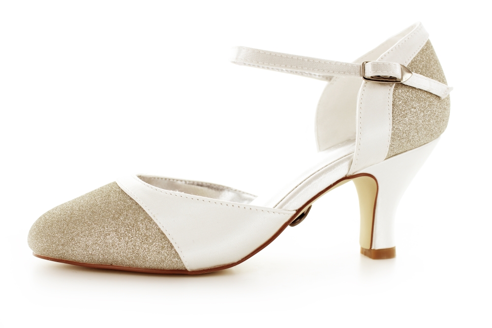 Brautschuhe Helena ivory-champagner