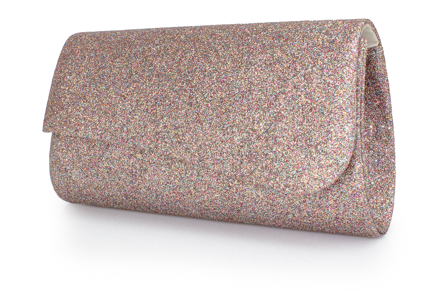 Glitter Brauttasche Juliane schwarz multi Glitter