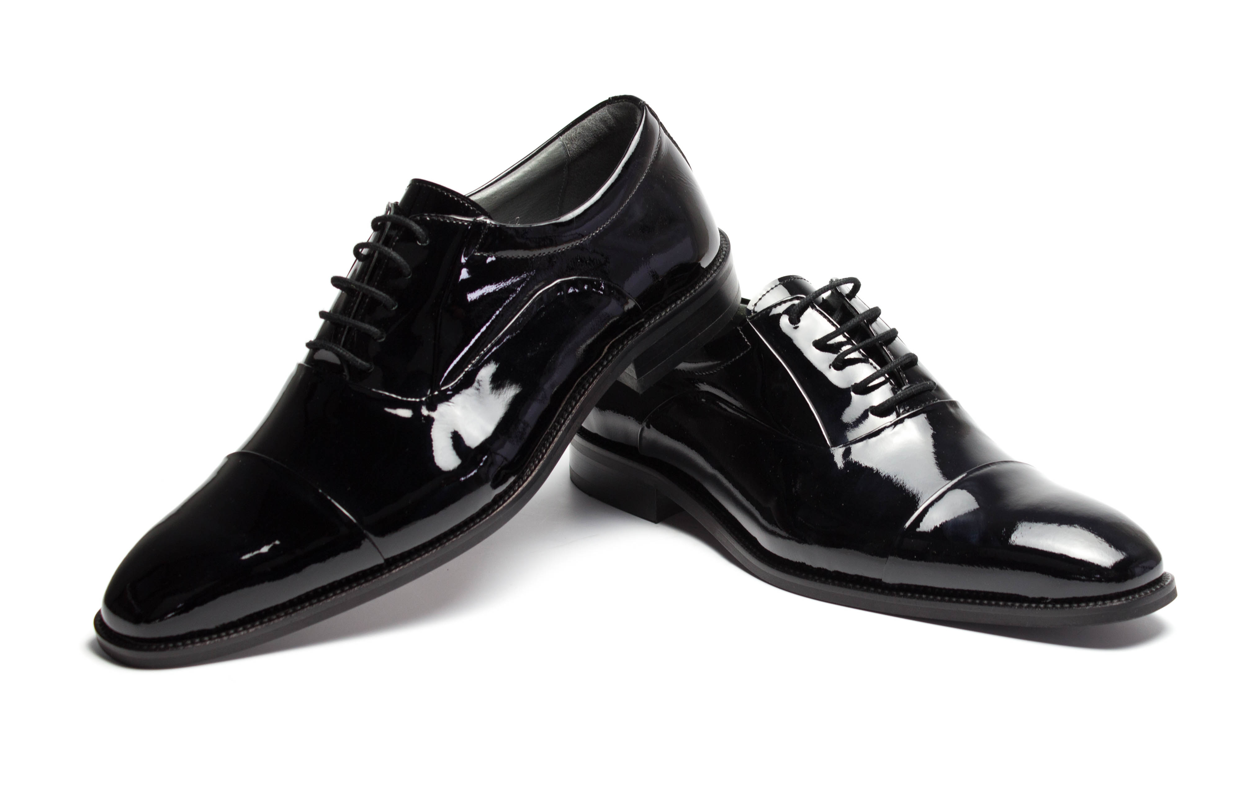 Oxford Herrenschuhe Darcy schwarz Lack