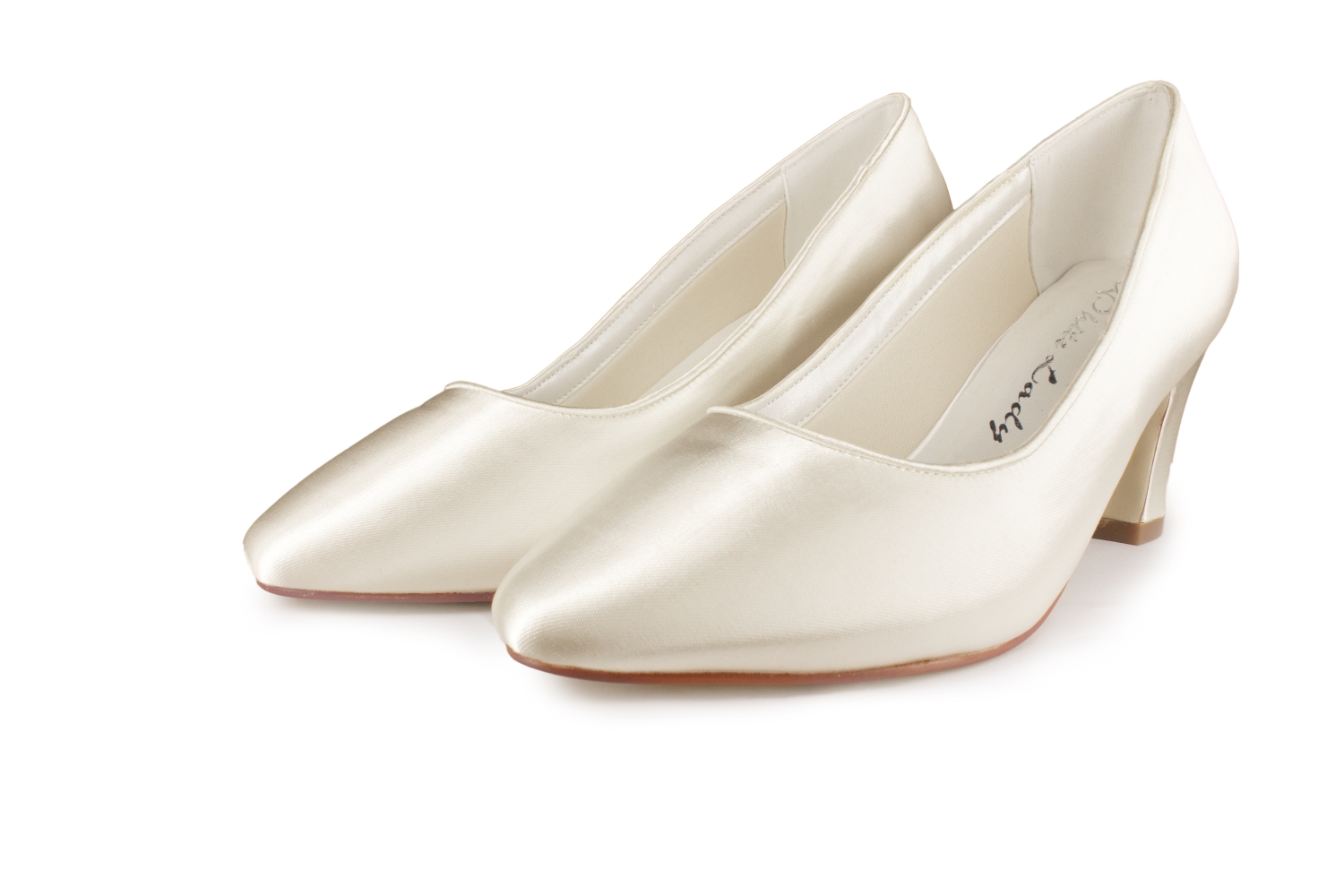 Brautschuhe Tamy ivory Satin