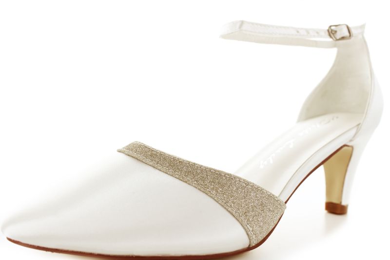 Brautschuhe Alana ivory-champagner